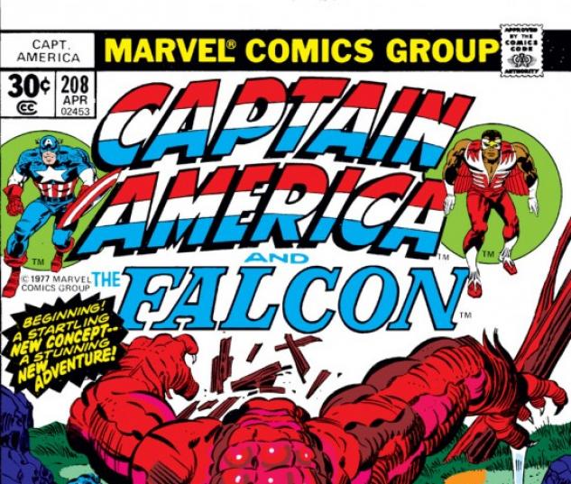 CAPTAIN AMERICA #208 COVER