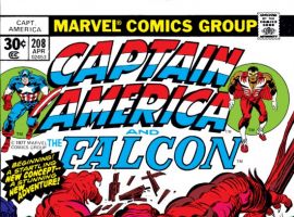 CAPTAIN AMERICA #208 COVER