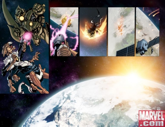 Avengers: The Initiative Annual #1 Interior Art