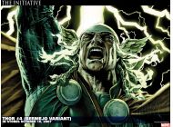 Thor #4 variant cover by Lee Bermejo