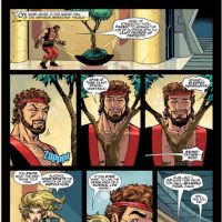 HERCULES: TWILIGHT OF A GOD #1 preview art by Bob Layton and Ron Lim