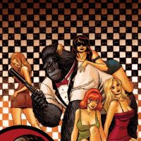GORILLA MAN #1 cover by Dave Johnson