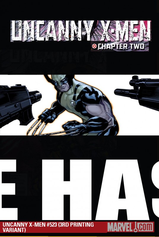 Uncanny X-Men (1981) #523 (3RD PRINTING VARIANT)