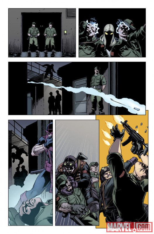 HAWKEYE & MOCKINGBIRD #3 preview art by David Lopez 2