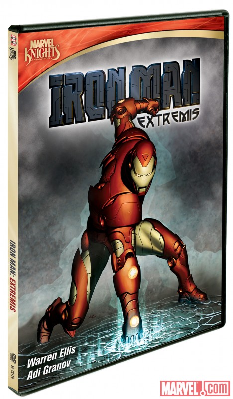 'Iron Man: Extremis' DVD cover