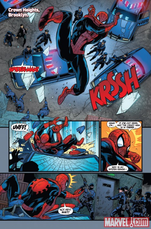 Amazing Spider-Man Presents: American Son #4 preview art by Philippe Briones
