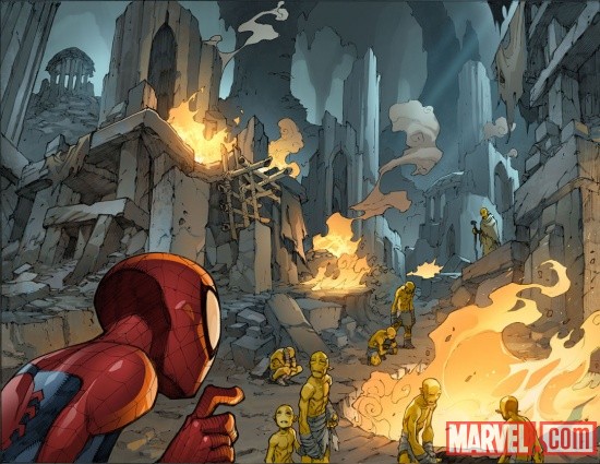 Avenging Spider-Man #2 Preview Art by Joe Madureira