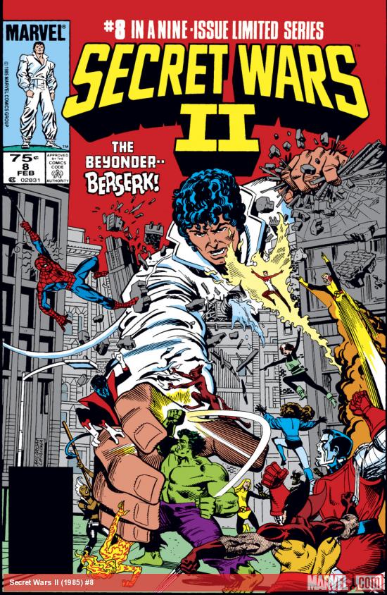 Secret Wars II (1985) #8 Cover