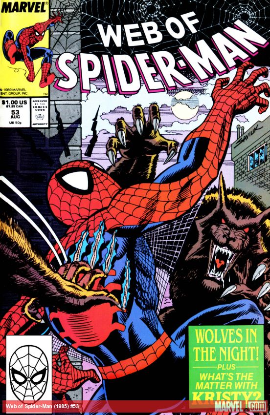 Web of Spider-Man (1985) #53