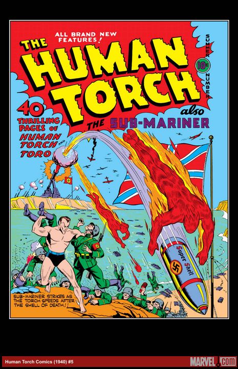 Human Torch Comics (1940) #5.1