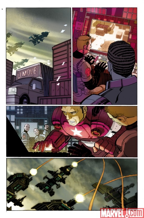 DARK REIGN: THE LIST - PUNISHER preview art by John Romita Jr.