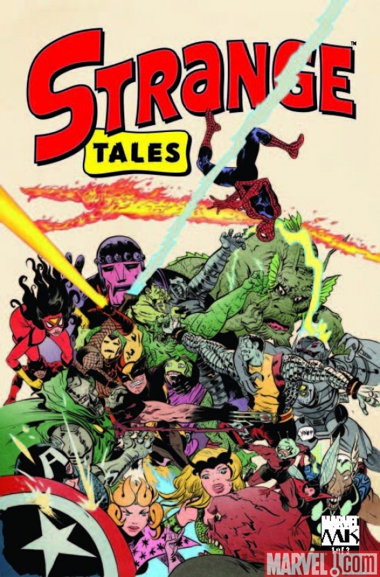 STRANGE TALES #1 cover by Paul Pope