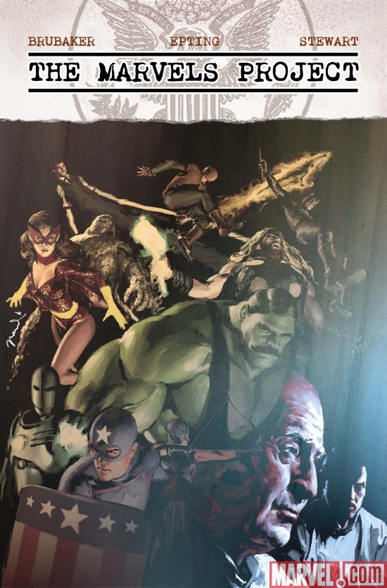 THE MARVELS PROJECT #1 Parel Cover