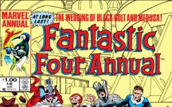 FANTASTIC FOUR ANNUAL #18 COVER