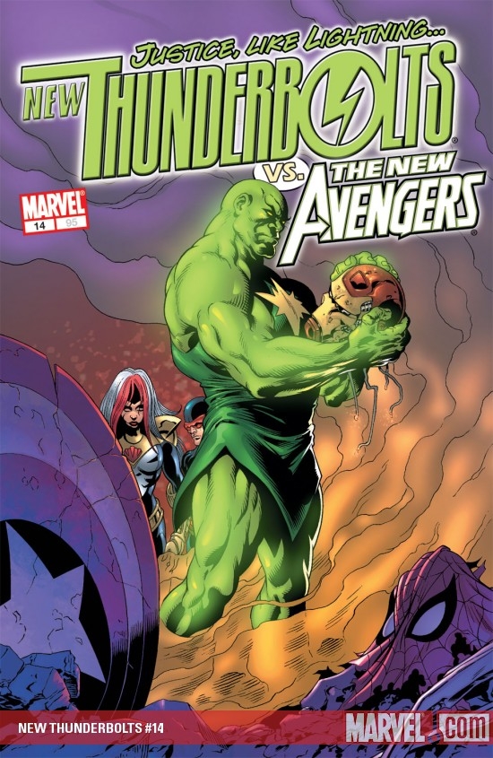 NEW THUNDERBOLTS (2007) #14 COVER