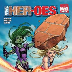 HER-OES #3 cover by Sara Pichelli