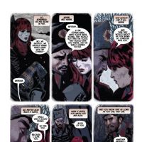 BLACK WIDOW #4 preview art by Daniel Acuna