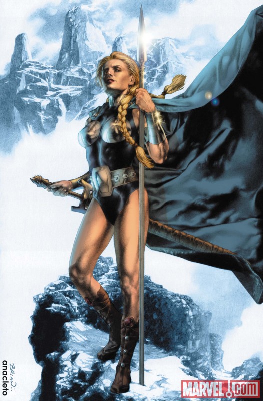 VALKYRIE #1 cover by Jay Anacleto