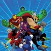 Image Featuring Iron Man, Thor, Wasp, Black Panther, Captain America (Steve Rogers), Hawkeye (Clint Barton)