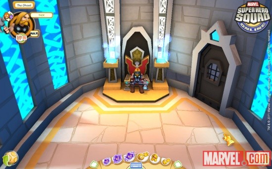 Screenshot of Ultimate Thor from Super Hero Squad Online