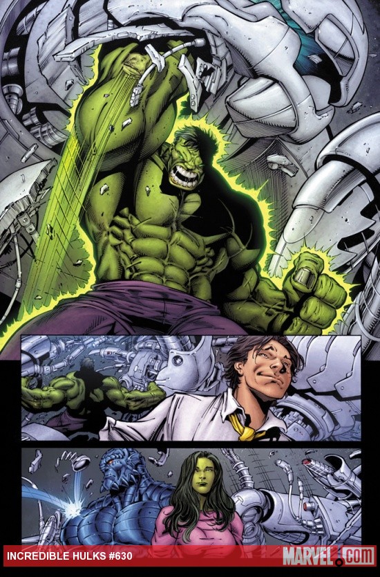Incredible Hulks #630 preview art by Paul Pelletier
