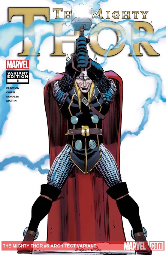 The Mighty Thor (2011) #6 (Architect Variant)