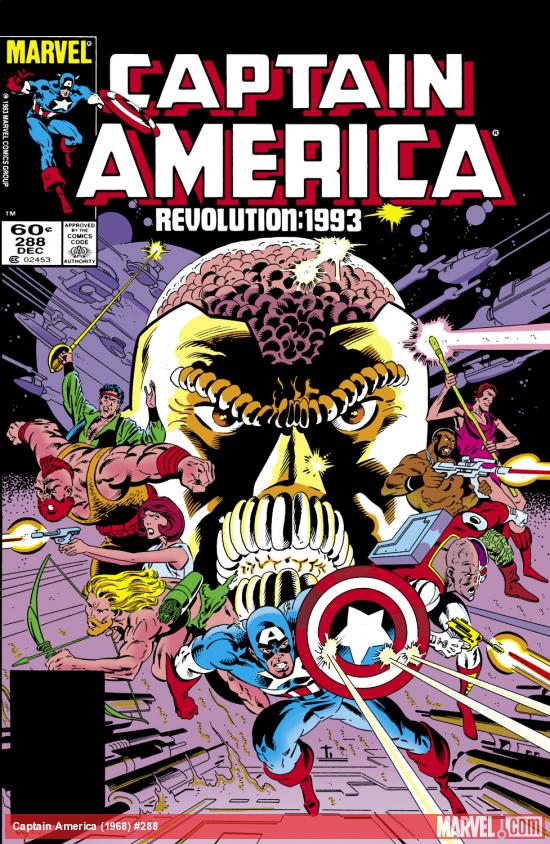 Captain America (1968) #288 Cover