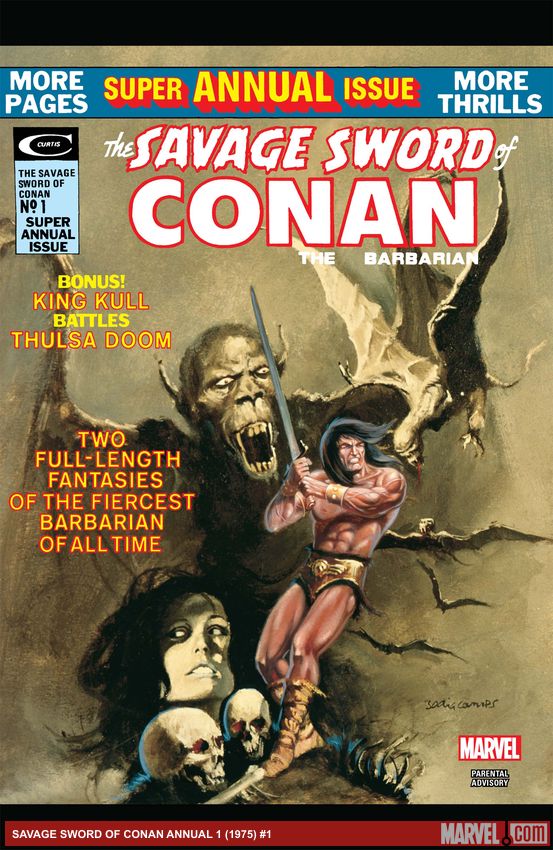 SAVAGE SWORD OF CONAN ANNUAL 1 (1975)