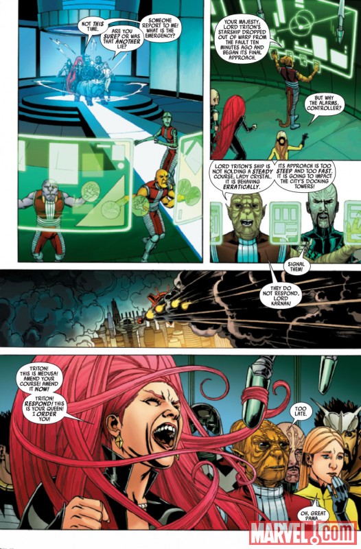 REALM OF KINGS: INHUMANS #5 Art by Pablo Raimondi