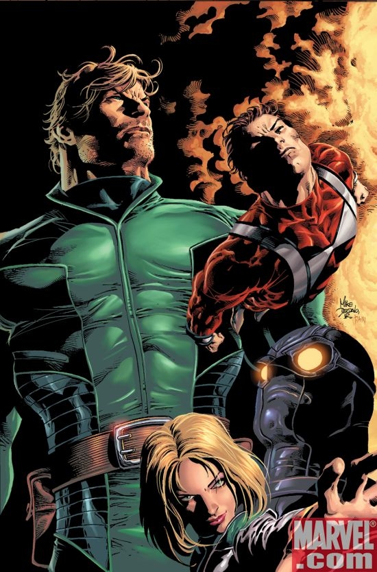 SQUADRON SUPREME #8 cover by Mike Deodato