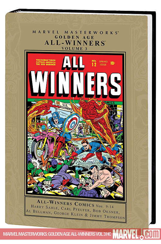 MARVEL MASTERWORKS: GOLDEN AGE ALL-WINNERS VOL. 3 (2008 - Present)