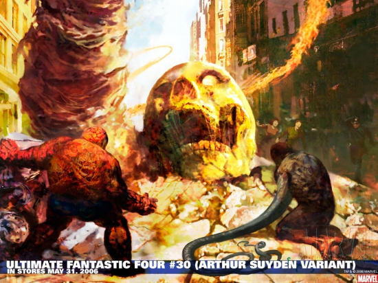 Ultimate Fantastic Four (2003) #30 Wallpaper