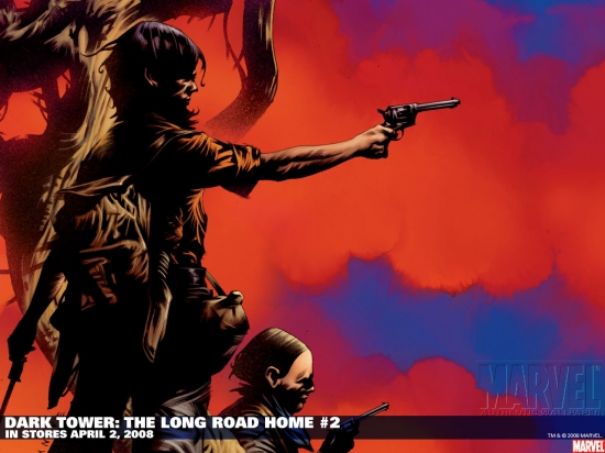 the dark tower wallpapers. Dark Tower: The Long Road Home (2008) #2 (MIKE DEODATO JR.