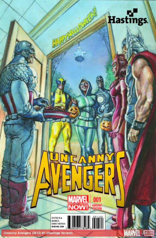 UNCANNY AVENGERS 1 HASTINGS VARIANT (NOW, WITH DIGITAL CODE)