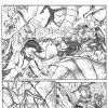 Avengers (2012) #15 preview inks by Stefano Caselli