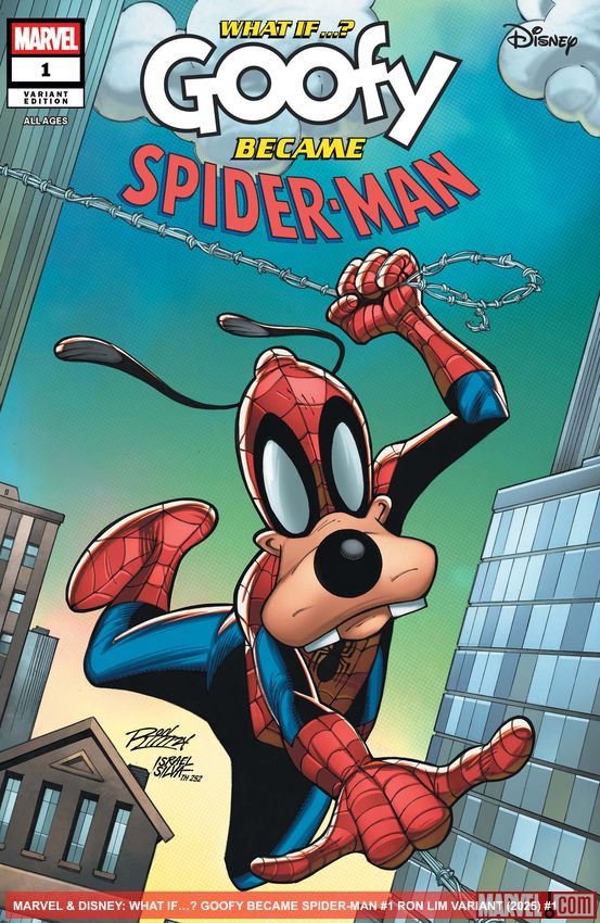 MARVEL & DISNEY: WHAT IF…? GOOFY BECAME SPIDER-MAN (2025) #1 (Variant)