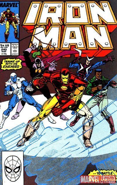 Image Featuring War Machine (James Rhodes), Whiplash (Mark Scarlotti), Boomerang, Blizzard