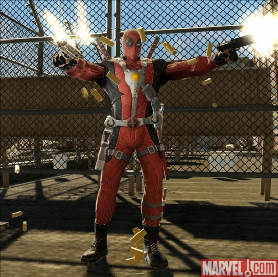 Deadpool blows off some steam
