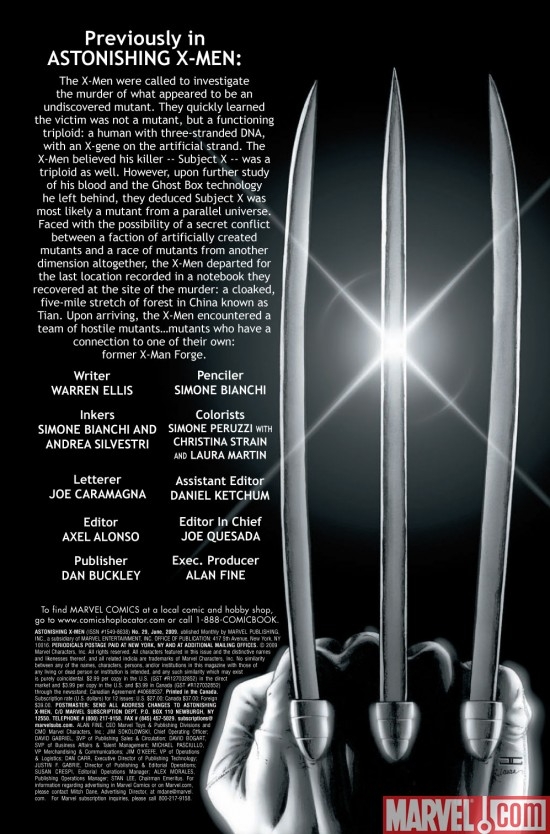 ASTONISHING X-MEN #29 preview page
