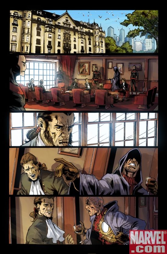 X-MEN: LEGACY #215 preview art by Scot Eaton