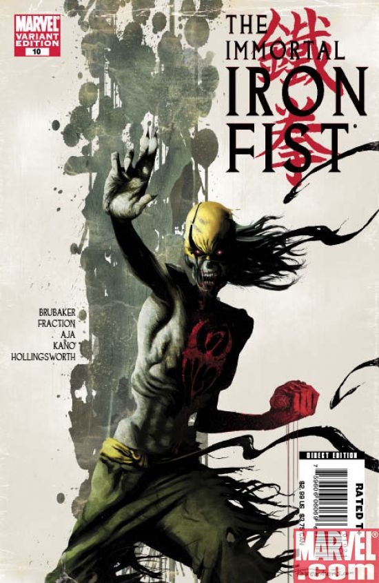 Immortal Iron Fist #10 Zombie Variant
