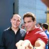 Director Louis Leterrier and Lou Ferrigno