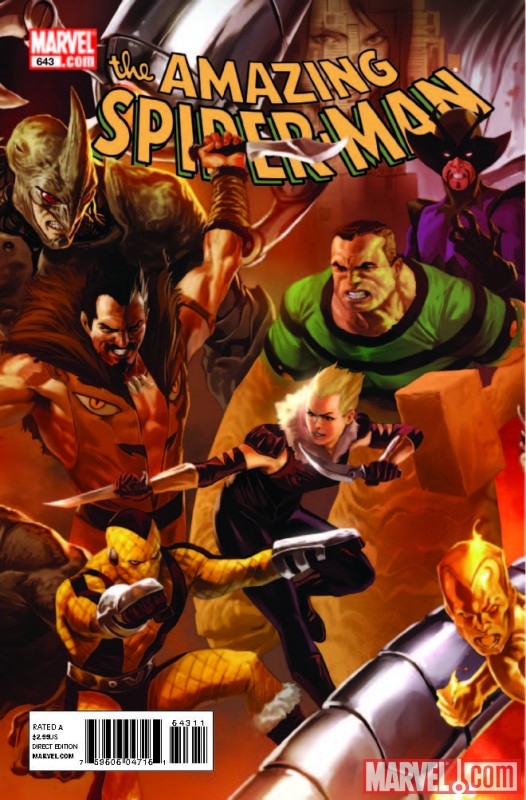 Image Featuring Diablo, Kraven the Hunter, Rhino, Sandman