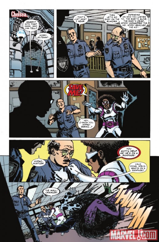 AMAZING SPIDER-MAN #645 preview page by Paul Azaceta