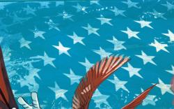 Captain America and Falcon #1 cover by Greg Tocchini
