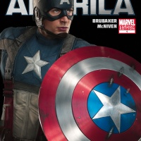 Captain America (2011) #1 Movie Variant Cover