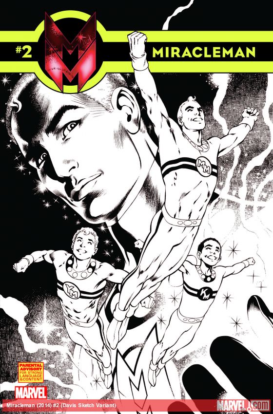 Miracleman (2014) #2 (Davis Sketch Variant)