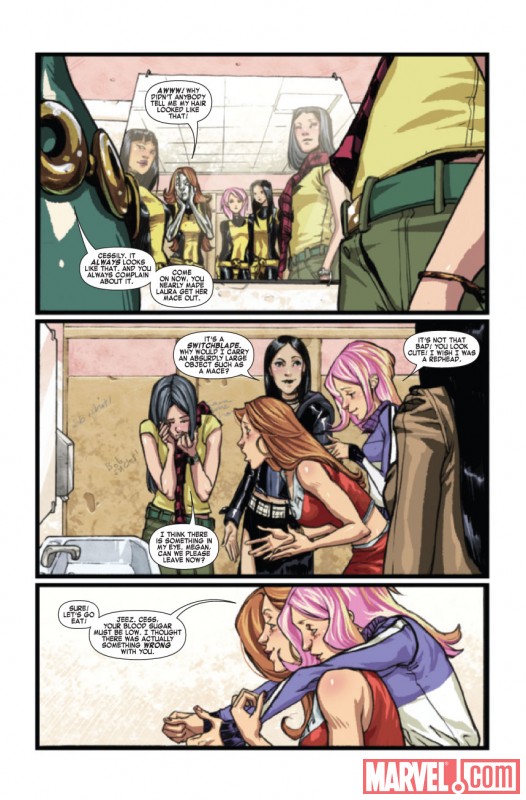 X-MEN: PIXIE STRIKES BACK #1 Art by Sara Pichelli