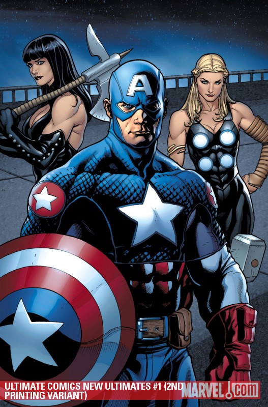 Ultimate Comics New Ultimates (2010) #1 (2ND PRINTING VARIANT)