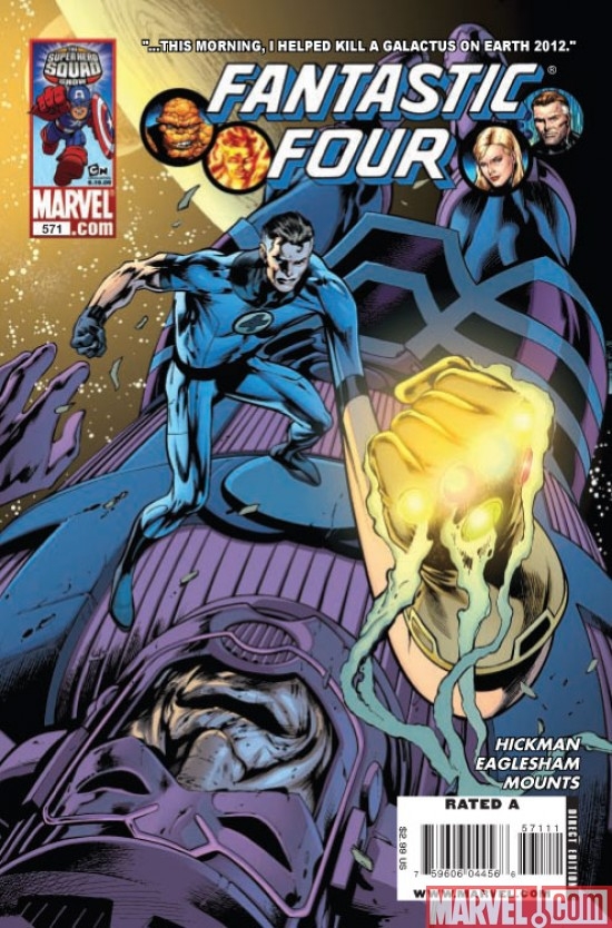 Fantastic Four #571 Preview page 1